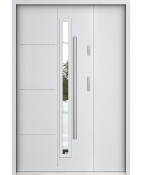 Sta Arago Uno - entry door with sidelights