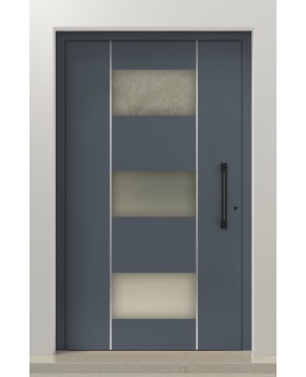 PIVOT AP13 - custom made aluminum pivot front door