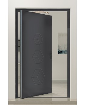 PIVOT V19 - aluminum modern pivot entry door