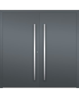 LIM Basic double - double french simple aluminum door