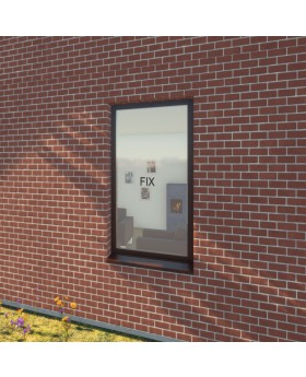 AL86-S1 - fixed aluminum window