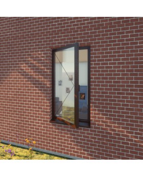 S68-S2 - single casement aluminium window