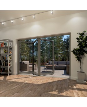 3 panel Aluminum Bifold Doors