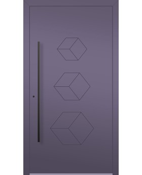 LIM V19 - aluminum front door for home