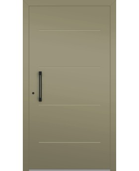 LIM W311 - modern aluminum front door
