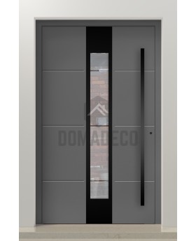 PIVOT W322 - aluminum exterior anti-burglary pivot door