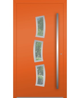 LIM W334 - modern aluminum front door