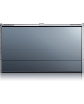 WIS E1 -  sectional garage door without ribs