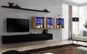 Laser (414) / Natura (744) tv wall unit - Oxford House