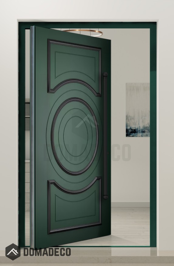 PIVOT CL16 - Traditional style aluminium front door