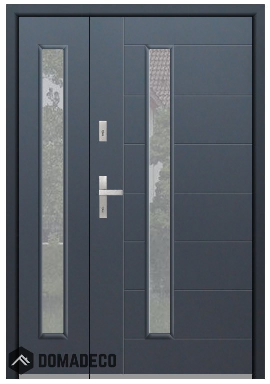 Fargo 42 DB - front door with one side panel