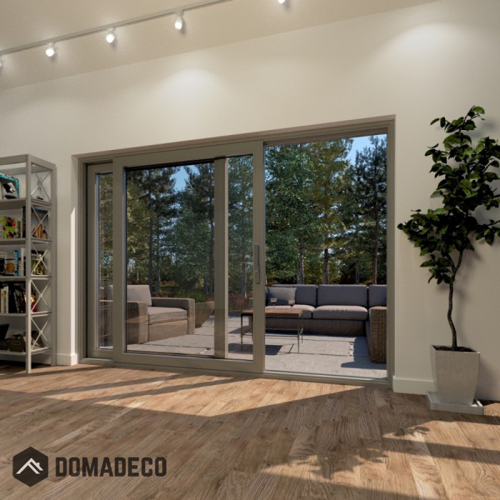 HS Lift and slide terrace door / balcony door