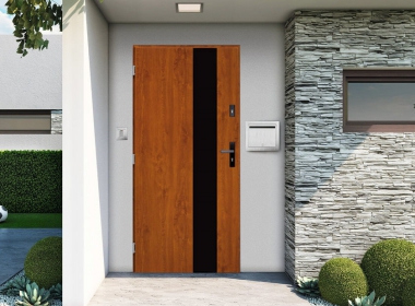 Contemporary exterior doors