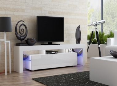 White furniture to the living room
